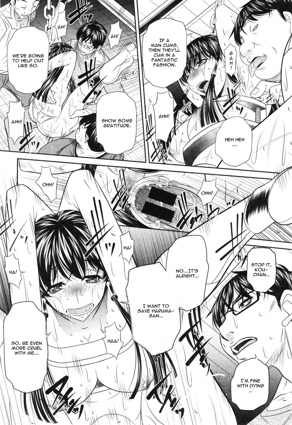 Hentai Manga Comic-Yokubou no Shuuraku-Chapter 4-12